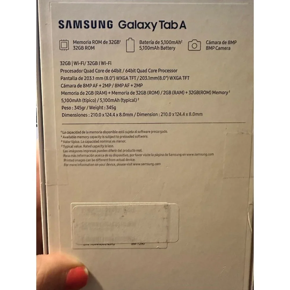 Samsung galaxy tab A BROKEN